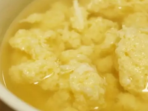 ふわふわ卵スープ